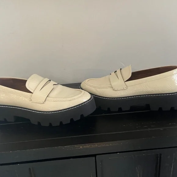 Franco Sarto Balin Lug Sole Loafers Size 6.5 (Runs Small) - Picture 6 of 7